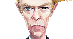 Karikatur von Helmut Schmidt