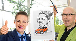 Schnellzeichner Andreas Otto Produkteinbinung