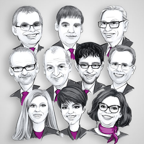 Teambild Gruppenbild SW